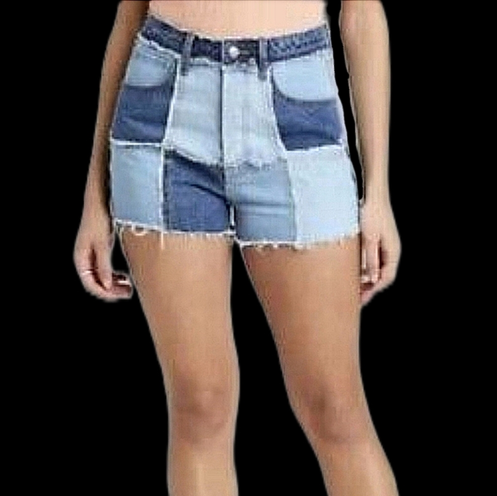 Wild Fable Jean Colorblock Shorts